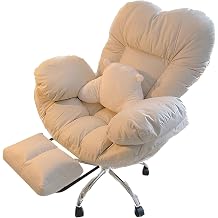 Ergonomic Desk Chair with Technical Fabric, 15 Rocking Function, 3-Level Reclining Backrest, and Silent Wheels, Comfortable Office Chair for Home, Study, Gaming