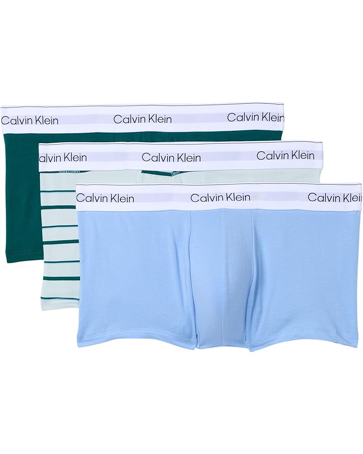 Calvin Klein Underwear Icon Cotton Stretch 3-Pack Low Rise Trunk - Main View