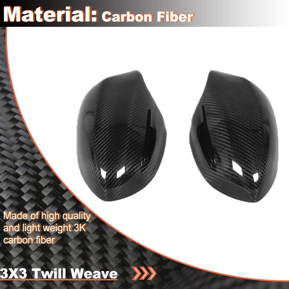 Carbon Fiber Mirror Cover for BMW Z Series Z4 E89 2009-2013 20i/23i/28i/30i/35i Add-on Style Side Rearview Mirror Caps Car Exterior Outside Shell Factory Outlet