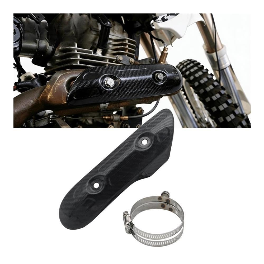Tubo Escape Cubierta Aislamiento Térmico Motocicleta Para 350