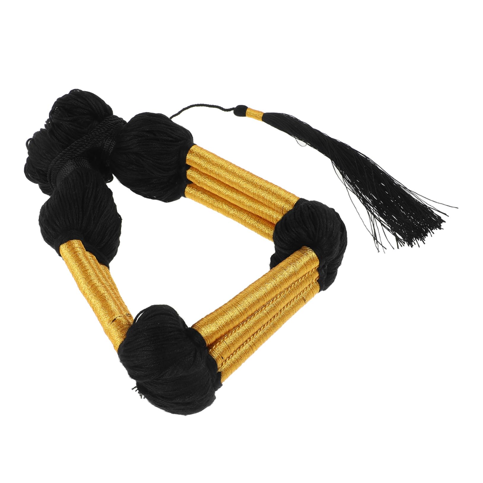 Uonlytech Foulard Arabe en Corde pour Homme, Accessoire Cheveux Polyvalent en Fil de Coton Polyester, Style Chic Classique pour Diverses Occasions