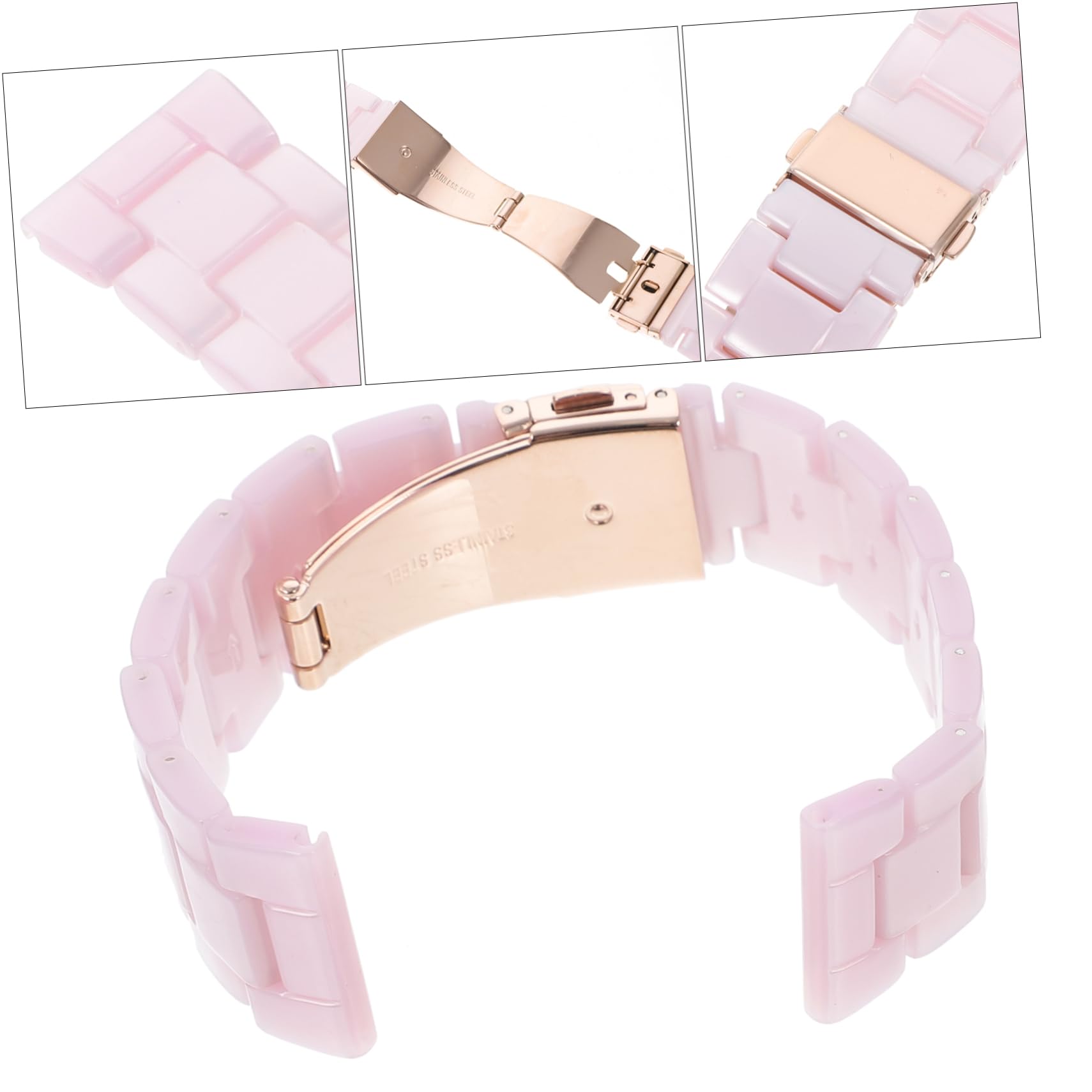 HOMSFOU Bracelet De Montre Résine Pour Watch Élégant Et Facile à Installer Accessoire Pour Look