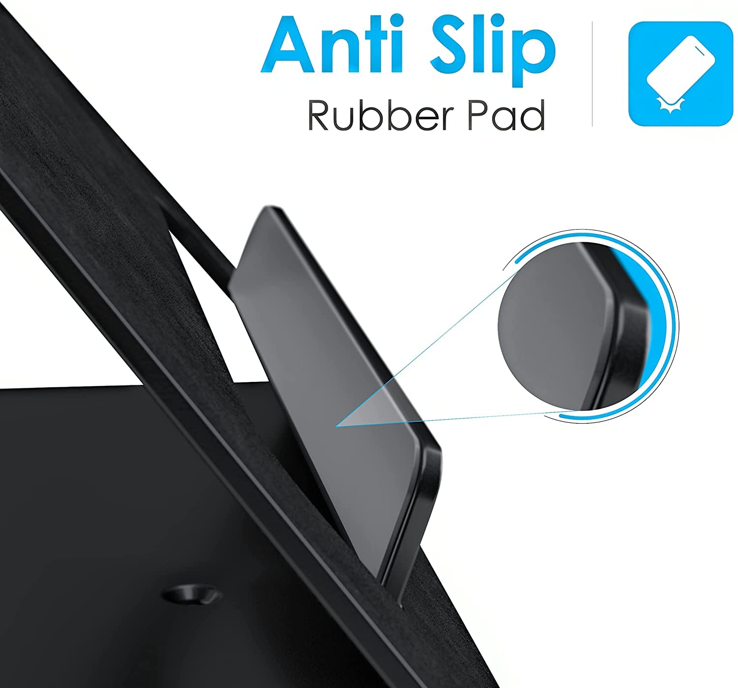 Supporto Tablet Universale Regolabile da 8 a 13'' per iPad Pro 2024, Air, Mini, Samsung Galaxy Tab 10 e Altri - Punto Cassa Stand Dock (Nero)
