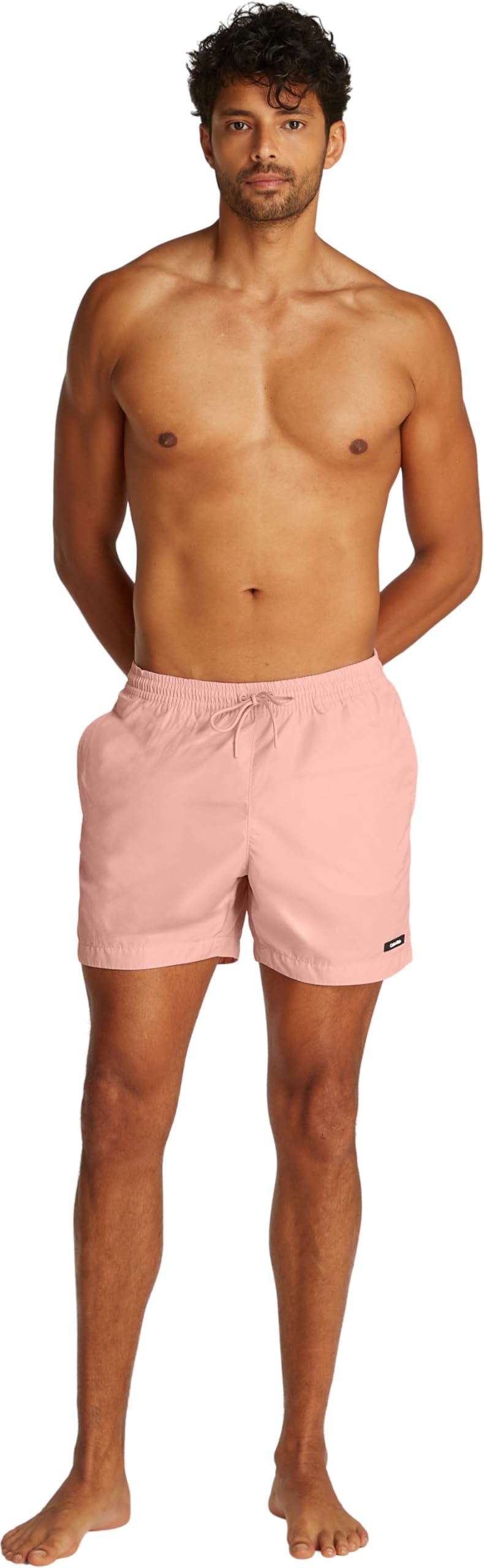 Calvin Klein Herren Badehose Medium Drawstring Lang