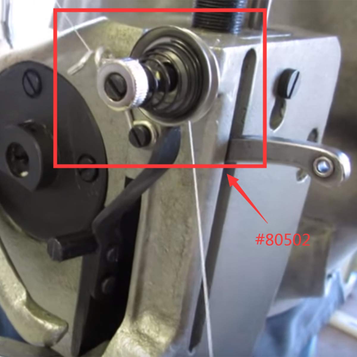 CKPSMS Marque -1 Lot #80502 80503 Tension De Filetage Complète Compatible Avec/Remplacement Pour Singer Marque 45K SHANGGONG Marque GA5-1