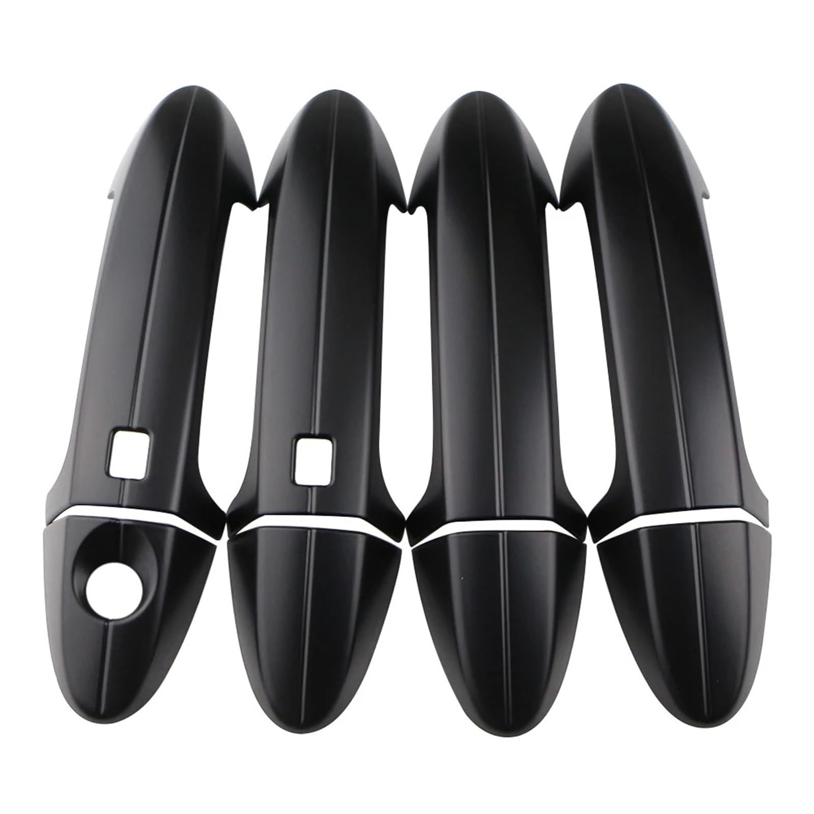 Rdwspli One Color Exterior Handle Shell Compatible With For Fiesta For Mk7 2009-2013 Door Handle Cover Decoration Sticker Trim Auto Styling Accessories