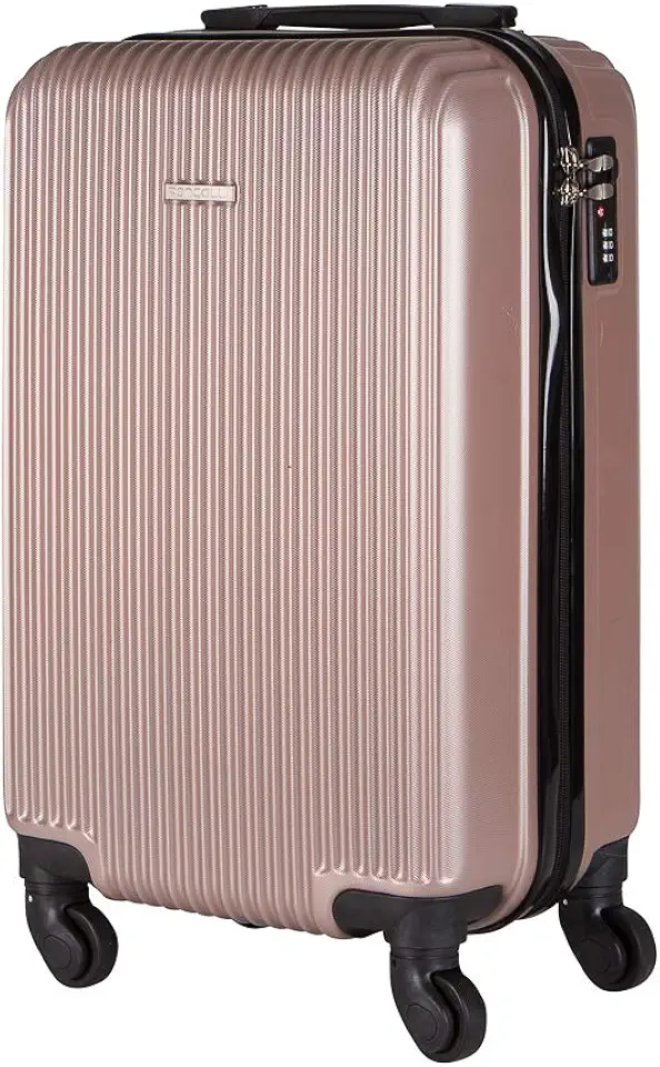 Mala de Bordo em ABS Com 4 Rodas 360 - Roncalli Tokio (Rose)