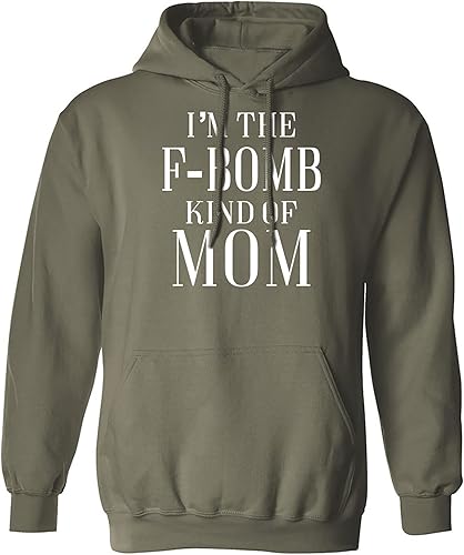 zerogravitee Sudadera con capucha para adultos con texto en inglés I'm the F-Bomb