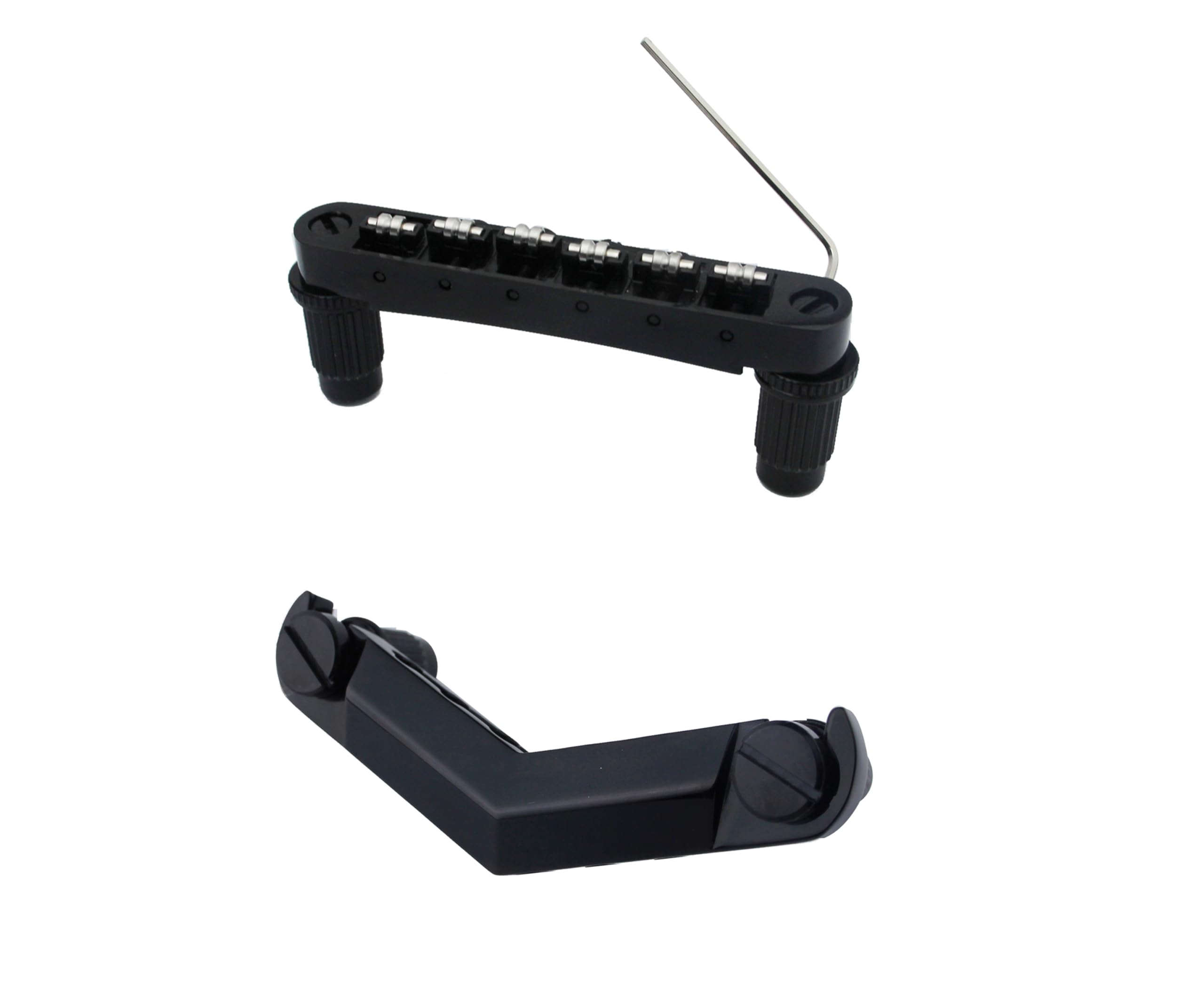 Amazon.com: Guyker Guitar Stop Bar Tailpiece GK21 with Anchors and