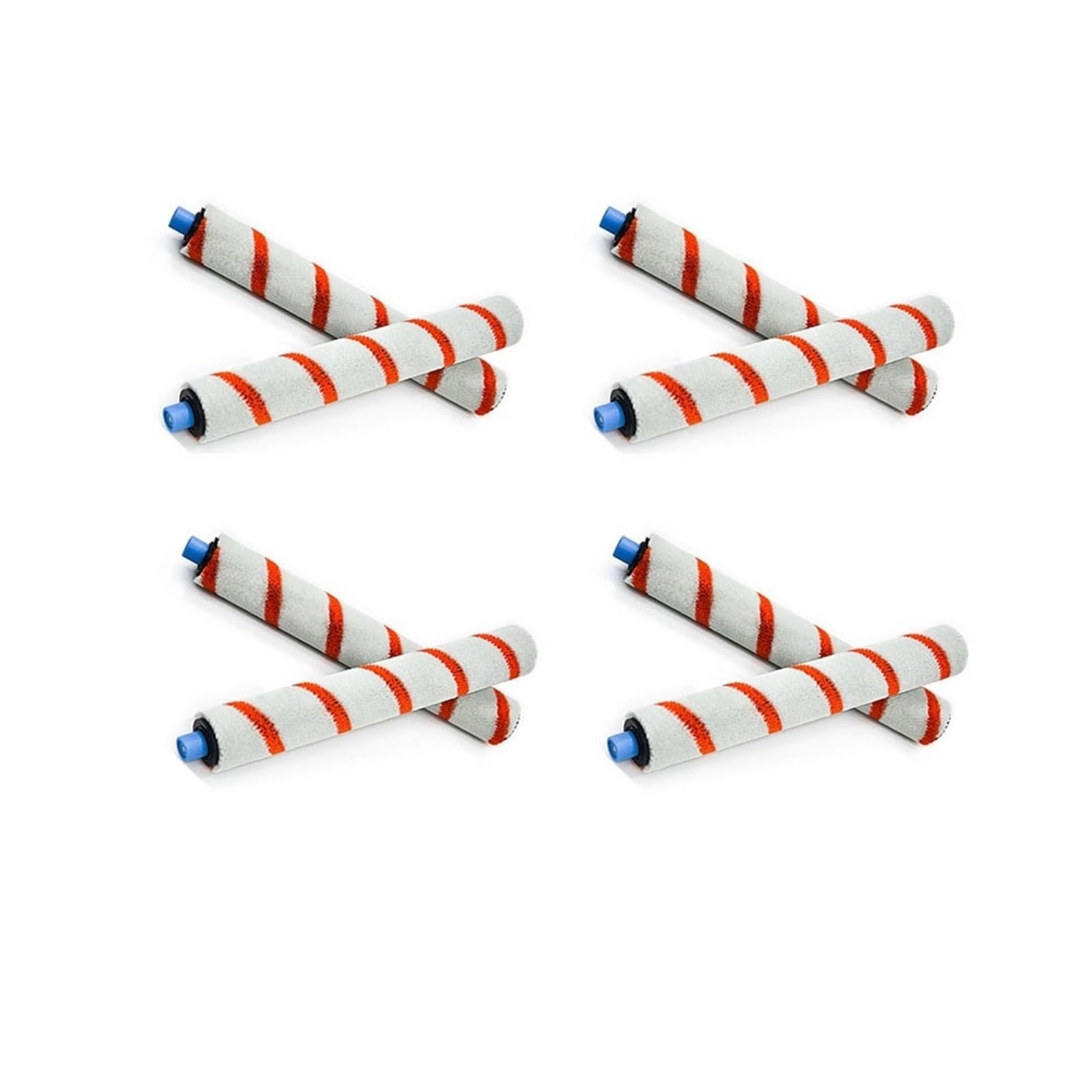Piezas De Cepillo For Lavadora De Robot Aspirador, Compatibles Con ILIFE, Rodillo Barredor For Fregar Suelos De Limpieza Del Hogar W450, Rodillo De Cepillo De Vacío(8pcs)