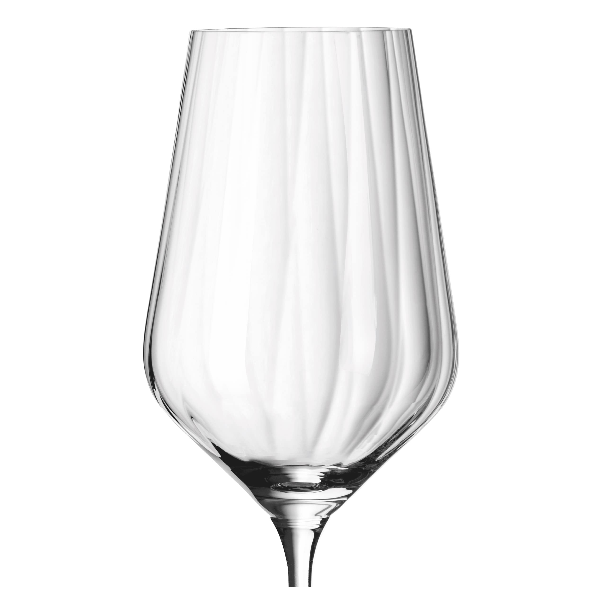 RITZENHOFF 6111010 - Set di bicchieri da vino bianco e acqua, serie taglio a stella, 12 pezzi per 300 ml, elegante, made in Germany, trasparente