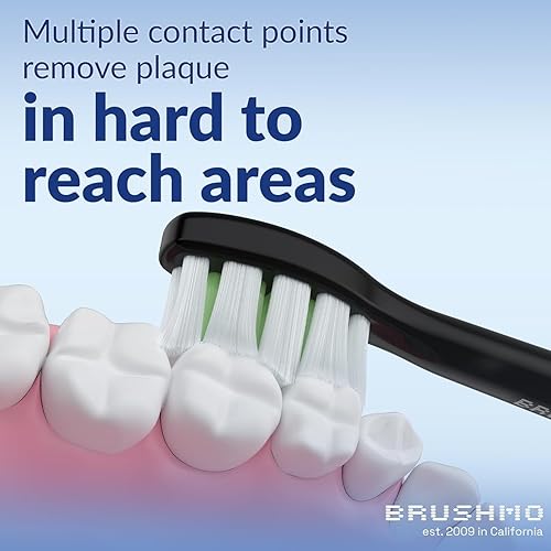 Miniatura 12 de Brushmo Cabezales de repuesto para cepillos de dientes blanqueadores, compatibles con las manijas de cepillo de dientes eléctrico Philips Sonicare