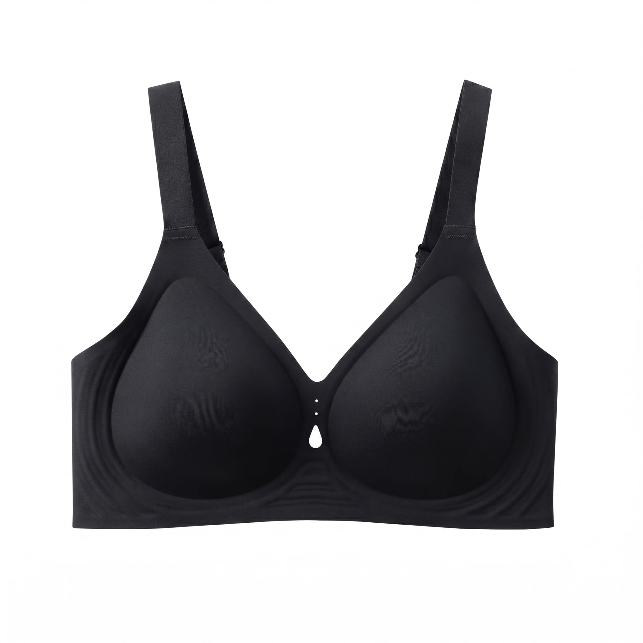 Damen-BHS Drahtloser Jelly-BH für Damen Nahtloser, Weicher, Gepolsterter T-Shirt-BH Ohne Bügel für Damen Alltags-Bralettes