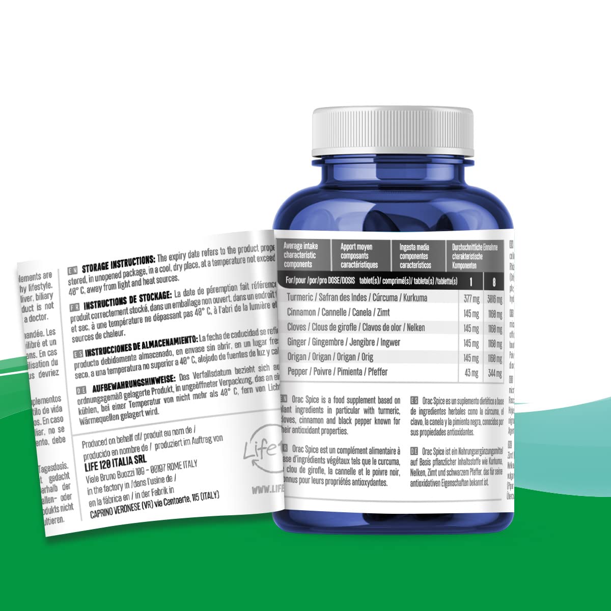 Life 120 Radical Killer - 90 Compresse - Radical Killer è un integratore di antiossidanti naturali.