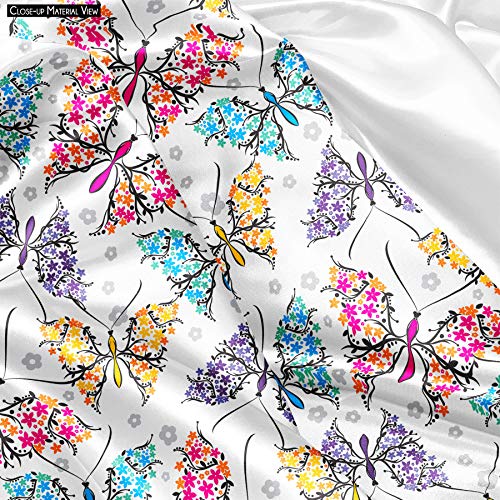 Image of ArtzFolio Cute Butterflies | Pouch Wrist Potli Bag | Bag for Weddings & Casual Parties