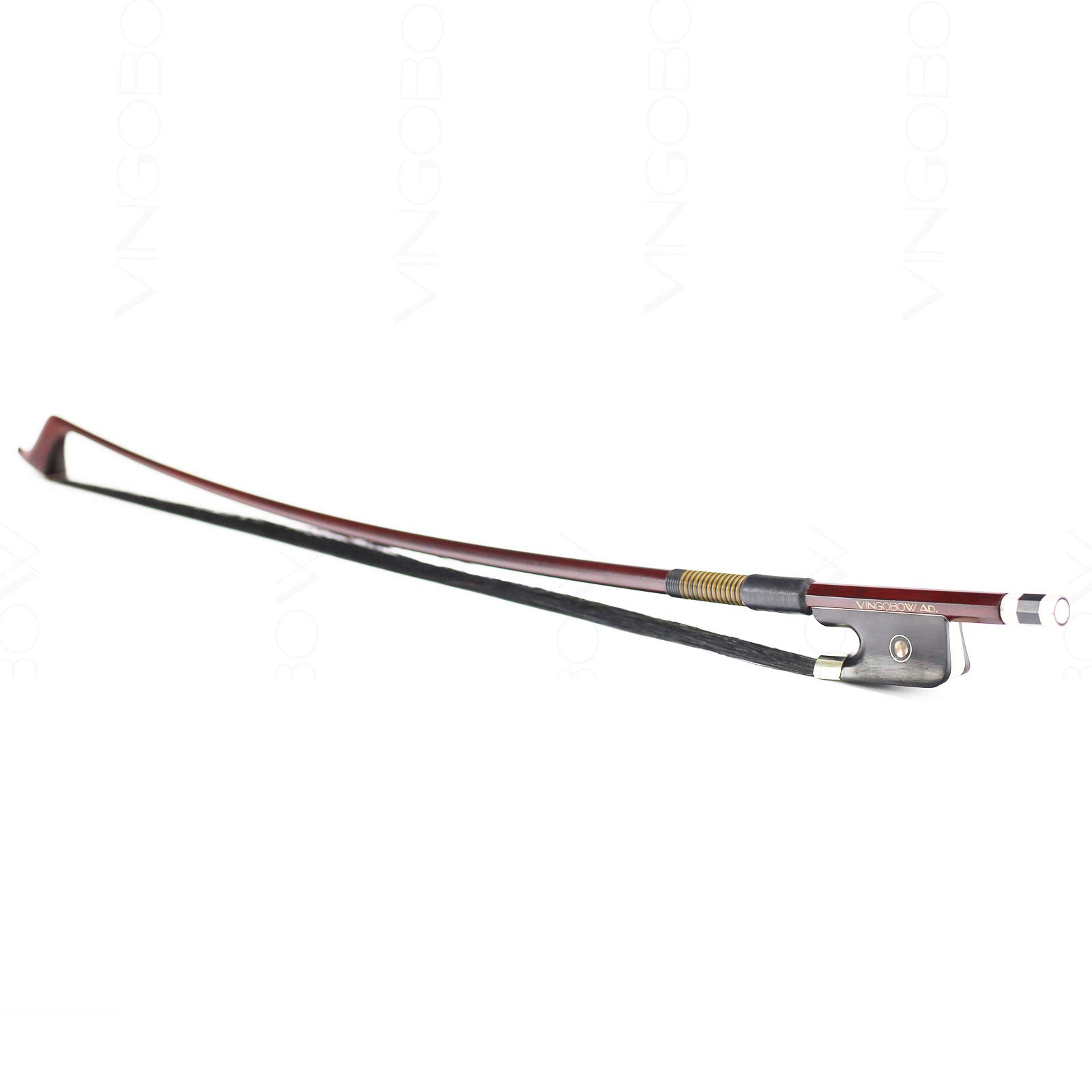 archet contrebasse français VINGOBOW modèle français 1/4 taille 66cm pernambuco performance bien équilibrée pour les joueurs avancés