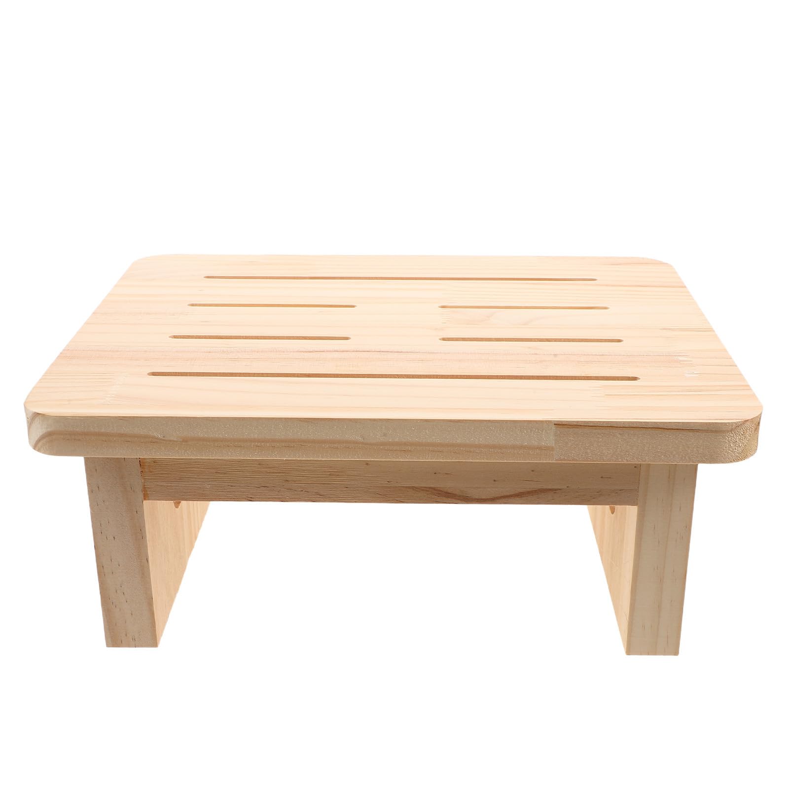 Gatuida Taburete de Madera de 5 Pulgadas, Escalón Dormitorio y Baño
