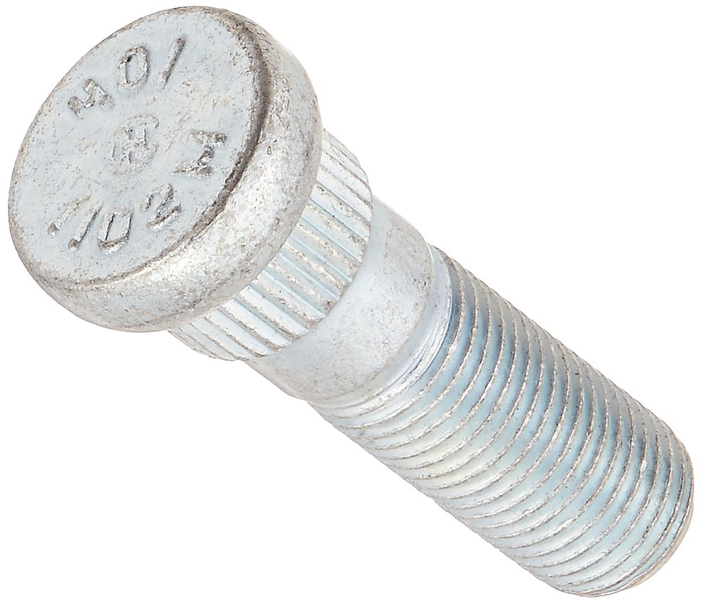 Dorman 610-401.1: M12-1.25 Serrated Wheel Stud - 14.43mm Knurl, 41.5mm Length - Dorman - Autograde Wheel Lug Stud 610-401.1 - WHEEL STUD - M12-1.25 Serrated Wheel Stud - 14.43mm Knurl, 41.5mm Length - Wheel Stud - Wheel Bolt - These wheel lug studs are made of carbon steel and tested to demanding automotive industry standards to ensure strength, longevity and safety. - Subaru 2009-90