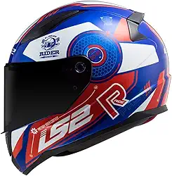 CAPACETE LS2 FF353 RAPID STRATUS BLUE/RED/WHITE 56/S