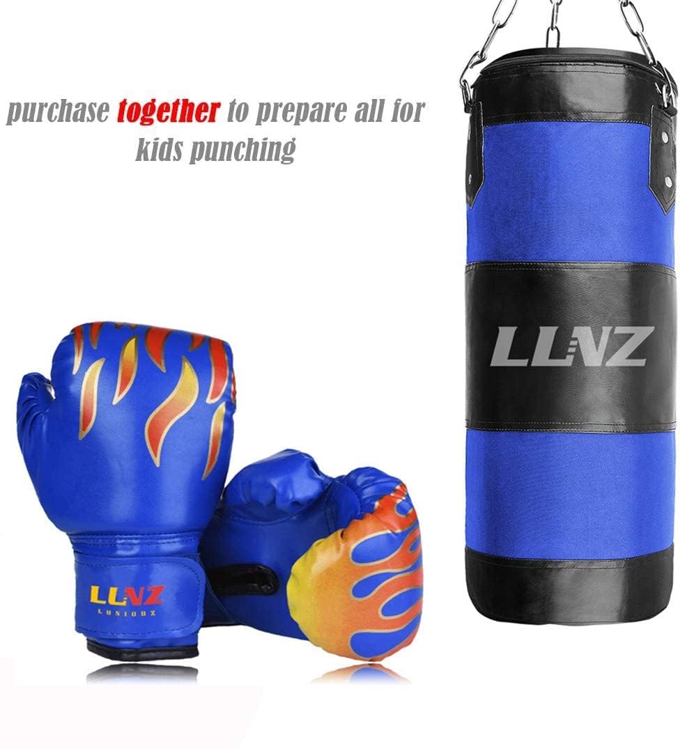 Kinder Boxhandschuhe, Box-Handschuhe für Kinder von 3-16 Jahre Training Gloves 4OZ 6OZ 8OZ zum MMA, Muay Thai, Kickboxen und Sandsack Sport