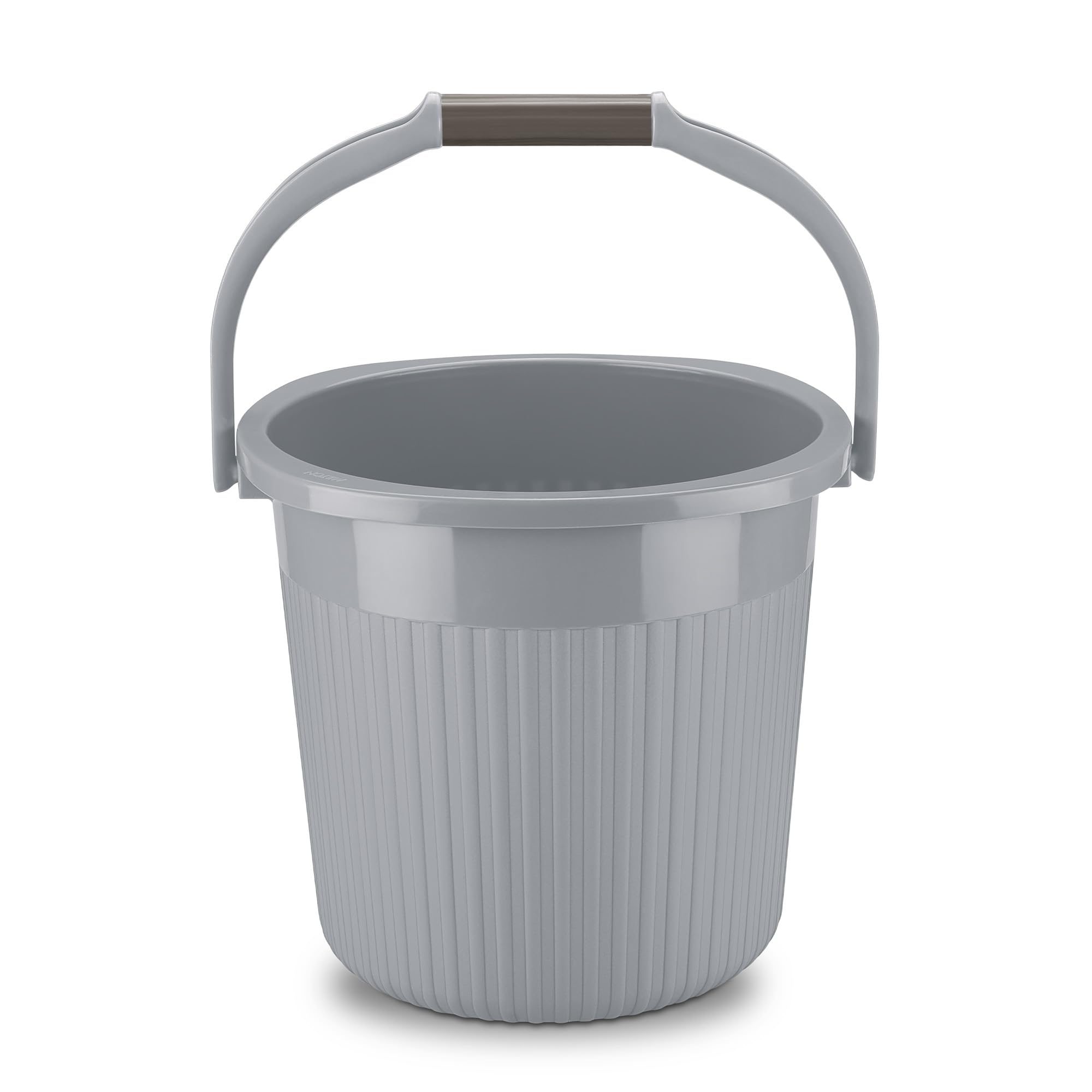 Milton Ritz 22 Plastic Bucket with Handle, 20 litres, Grey | Home | Bathing | Storage | Bathroom | Multipurpose | Easy to Carry (B0D5YQSB7M) Amazon Price History, Amazon Price Tracker
