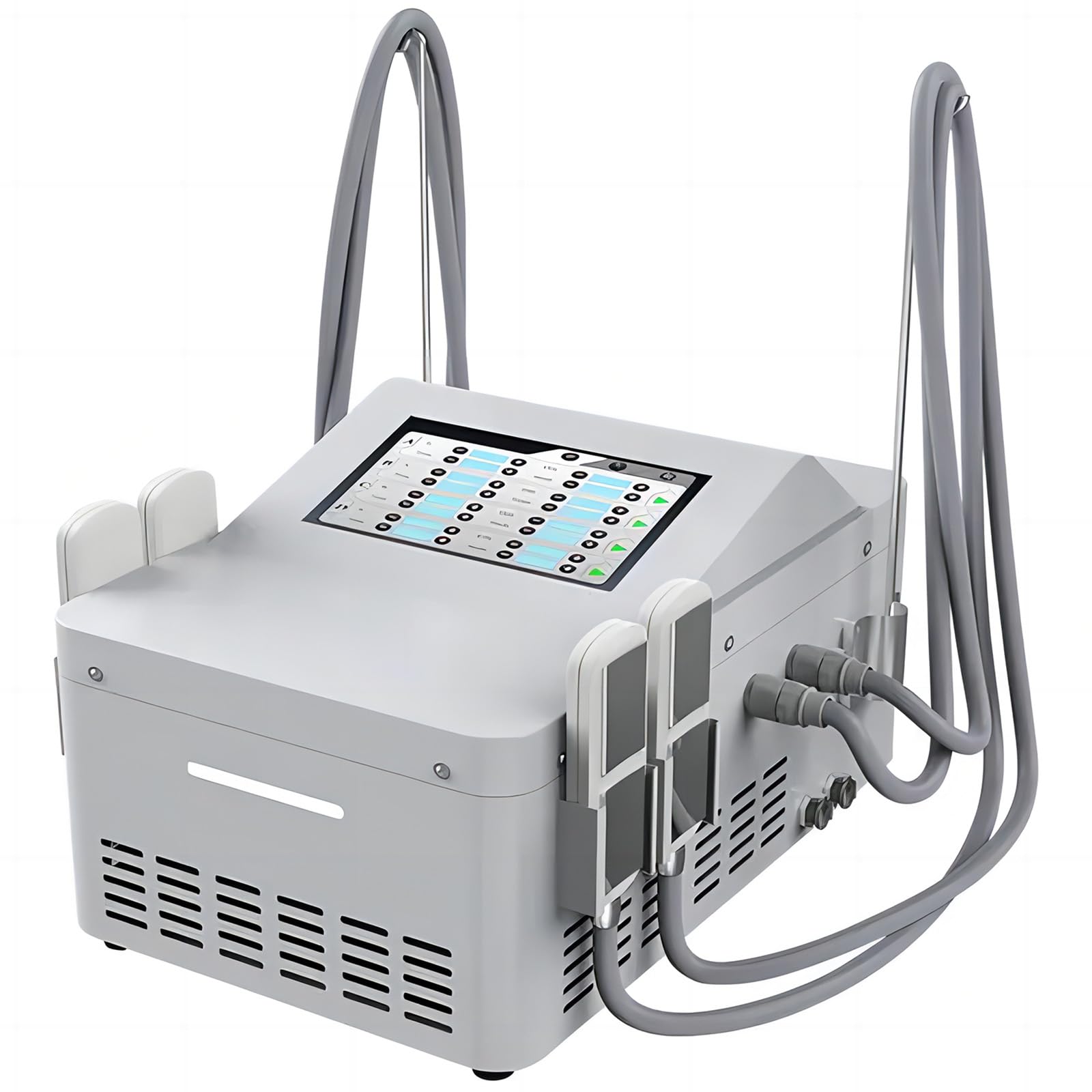 Massager Portable EMS Cryo Plates Cryolipolysis Machine 4 Handle Fat Freezing Machine for Cellulite Removal Fat Freeze Slimming Skin Tightening