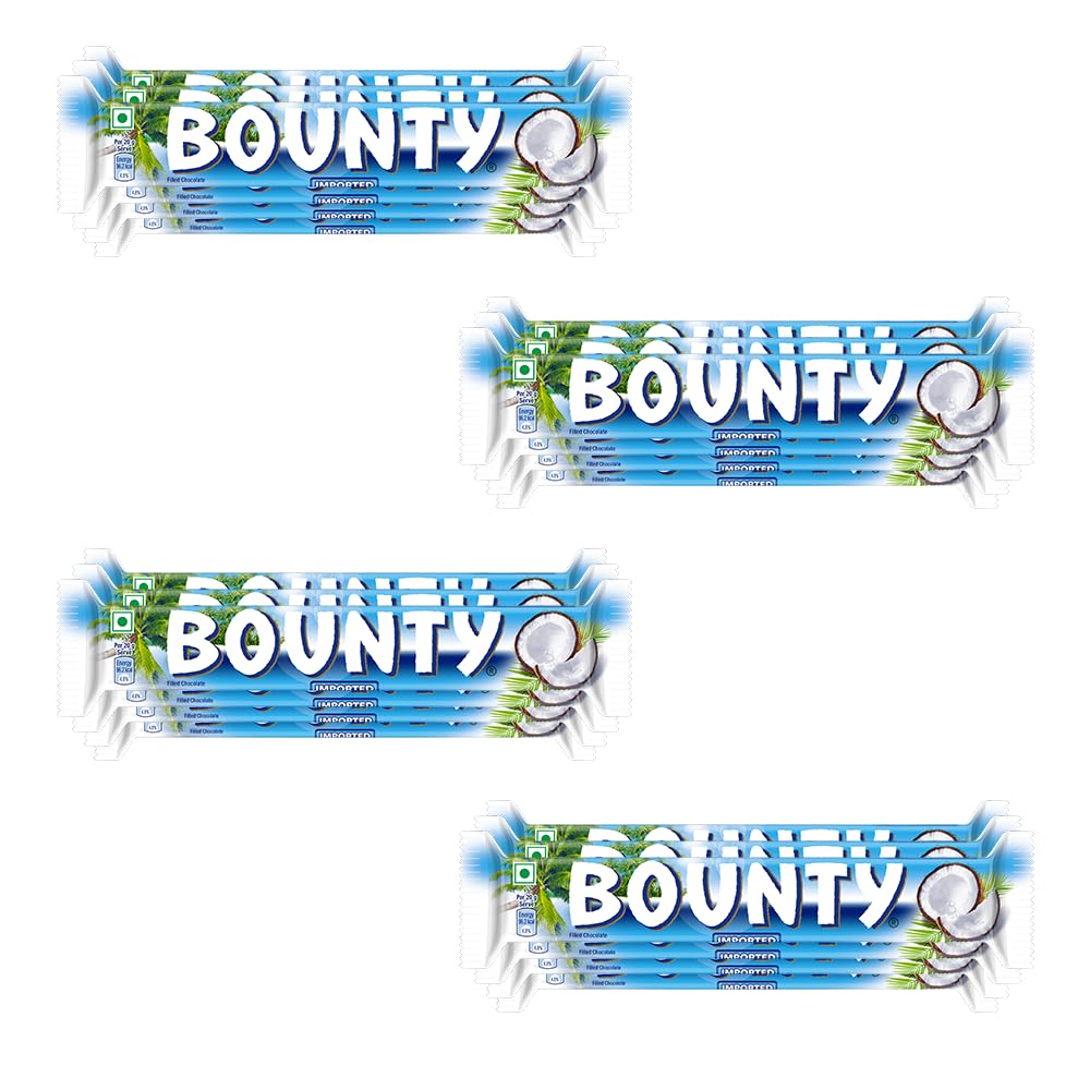 Bounty Coconut Milk Chocolate Duo Bar, 24 x 57 g