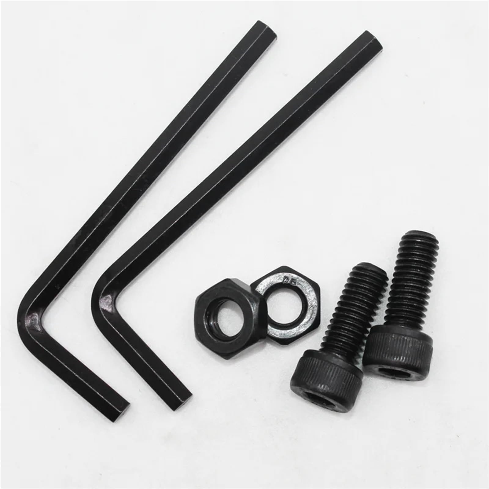 Juego de tuercas tornillo cabeza hueca hexagonal M2 M3 M4 M5 M6 perno Allen grado 12,9 con pernos botón llave para Electrónica(M6 142pcs)
