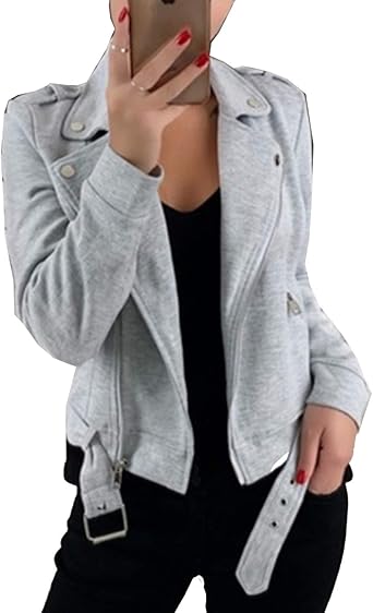 outfit con chaqueta gris,Up To OFF 72%