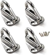 Flomore Fender Hook Marine Grade 316 Stainless Steel Spring Snap Hook Bo...