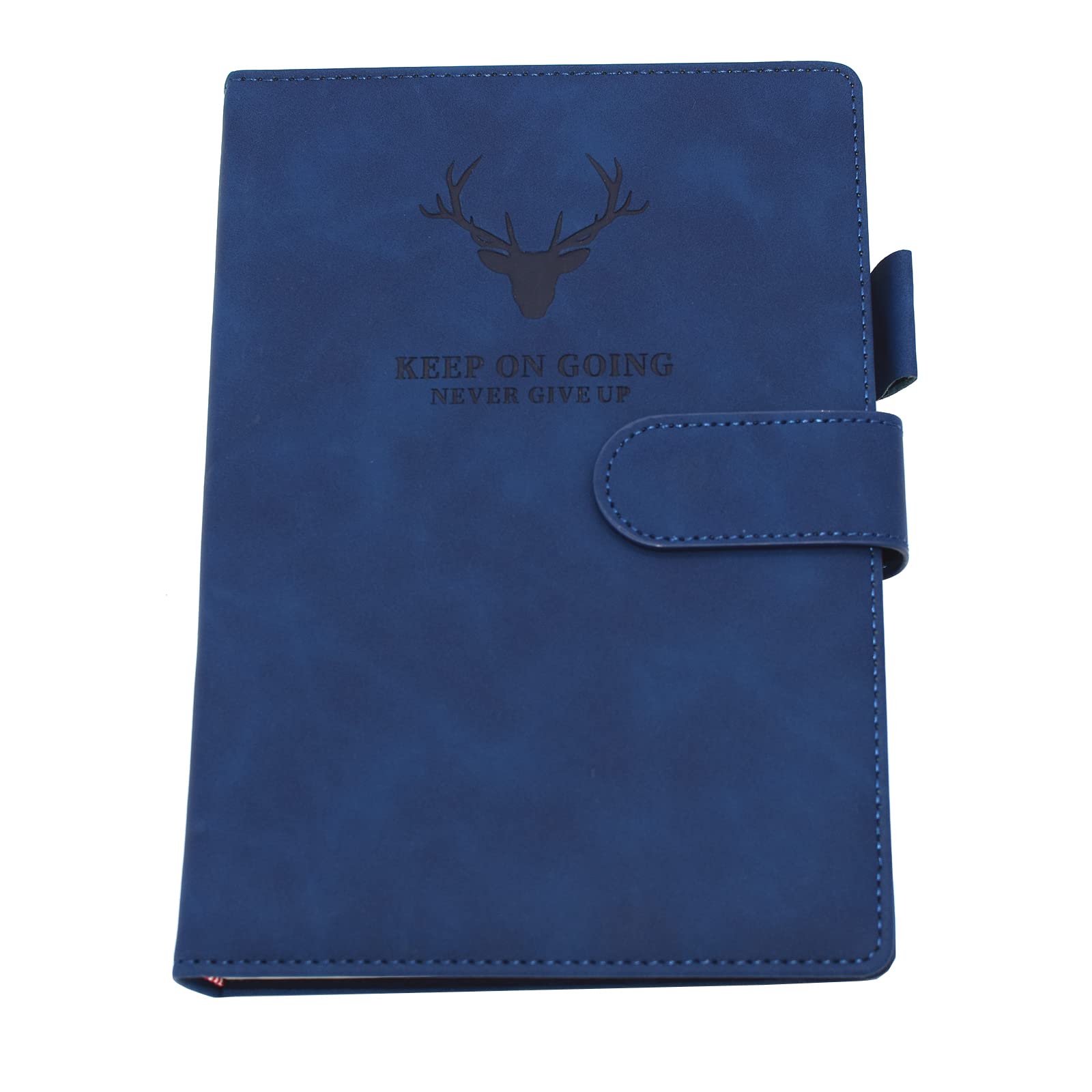 Notatnik A5, twarda okładka, z grubym papierem premium, dziennik w linie, 20 x 5 cm, 360 stron, idealny do biura, domu, szkoły, biznesu i robienia notatek, ciemnoniebieski