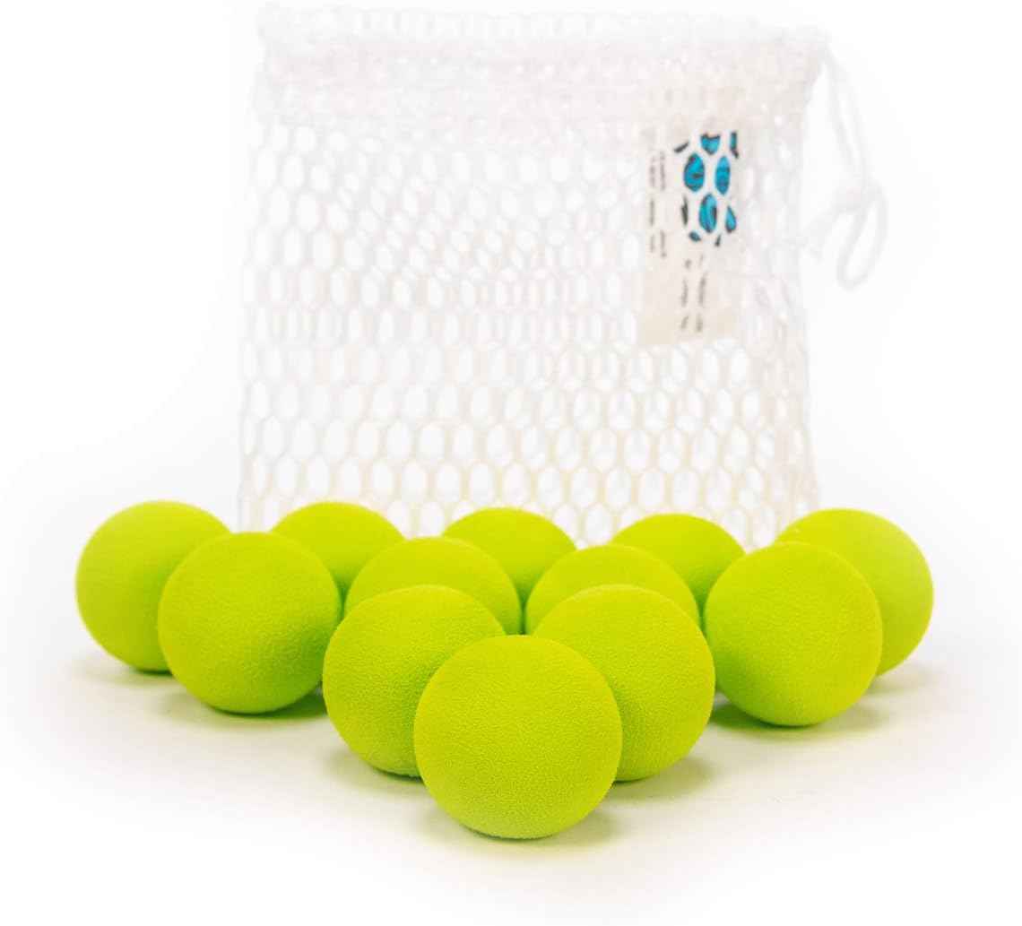 Hog Wild Green Popper Refill Balls, 2 Packs of 12 - for Poppers and Power Popper Toys - Total 24 Foam Balls - Age 4+