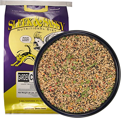 SLEEK & SASSY Garden Canary Bird Food (20 lbs.)