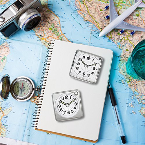 JCC Sveglia portatile, da viaggio, estremamente