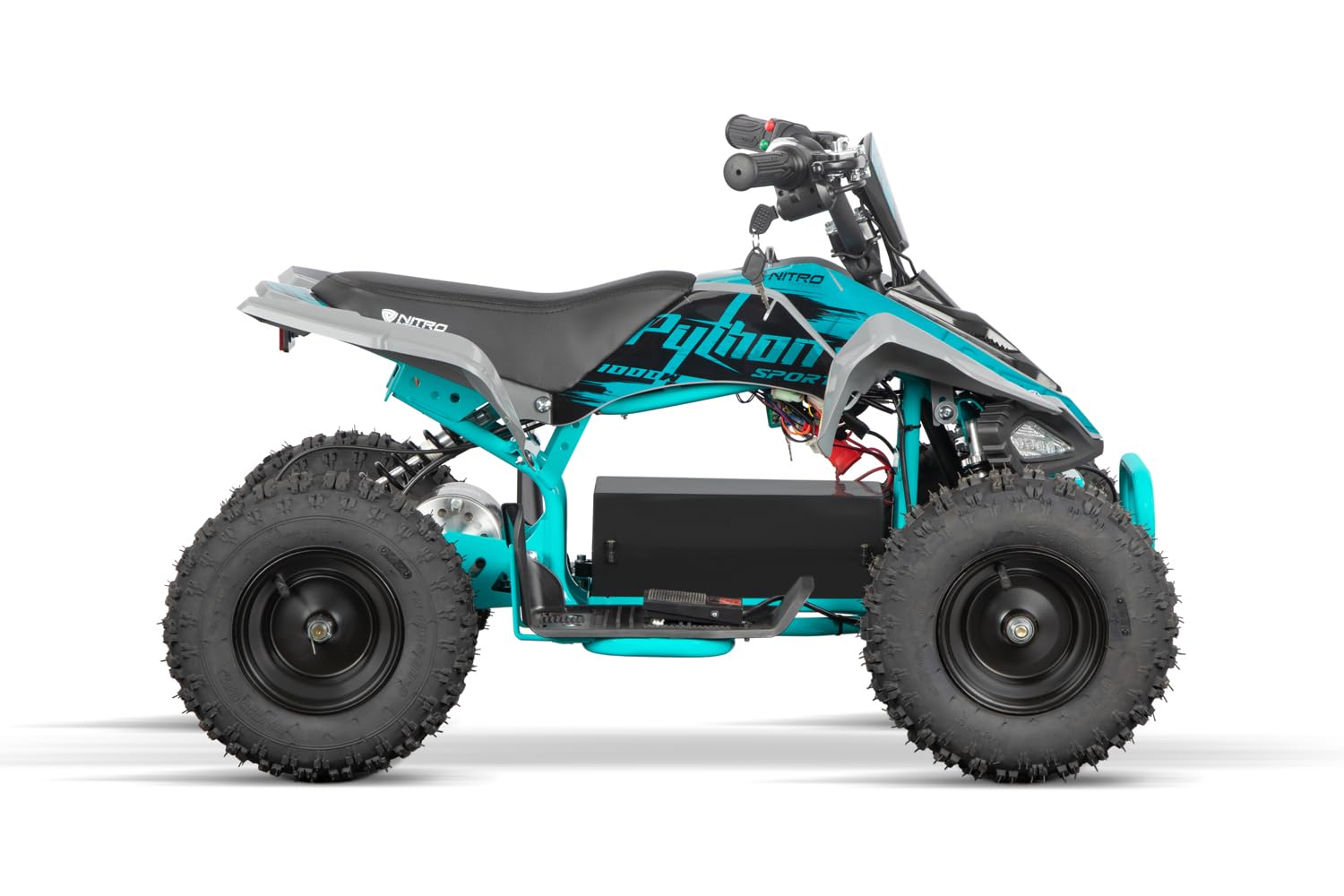 1000W 36V Eco Quad Python 6' Sport, Farbe:Grün