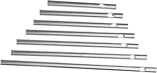 SECFOU 7 Pçs Tubo De Alumínio Carrilhão De Vento Tubo De Carrilhão De Vento De Alumínio Tubos De Sino De Vento Tubo De Substituição De Carrilhão De Vento Metal Sinos De Vento Faça Você