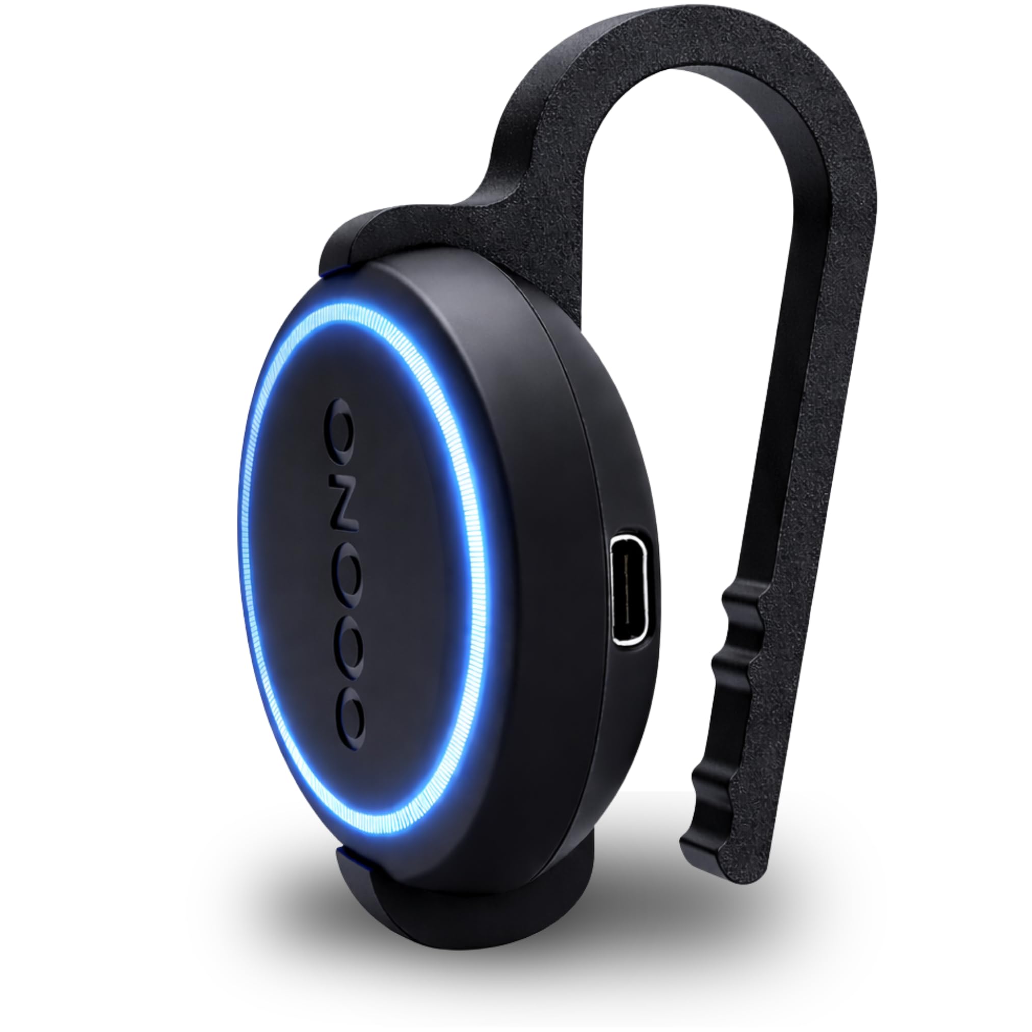 Halterung passend für OOONO NO2 – CO Driver für die Sonnenblende, Sonnenblenden-Clip für OOONO 2. Generation, passgenau & hitzebeständig