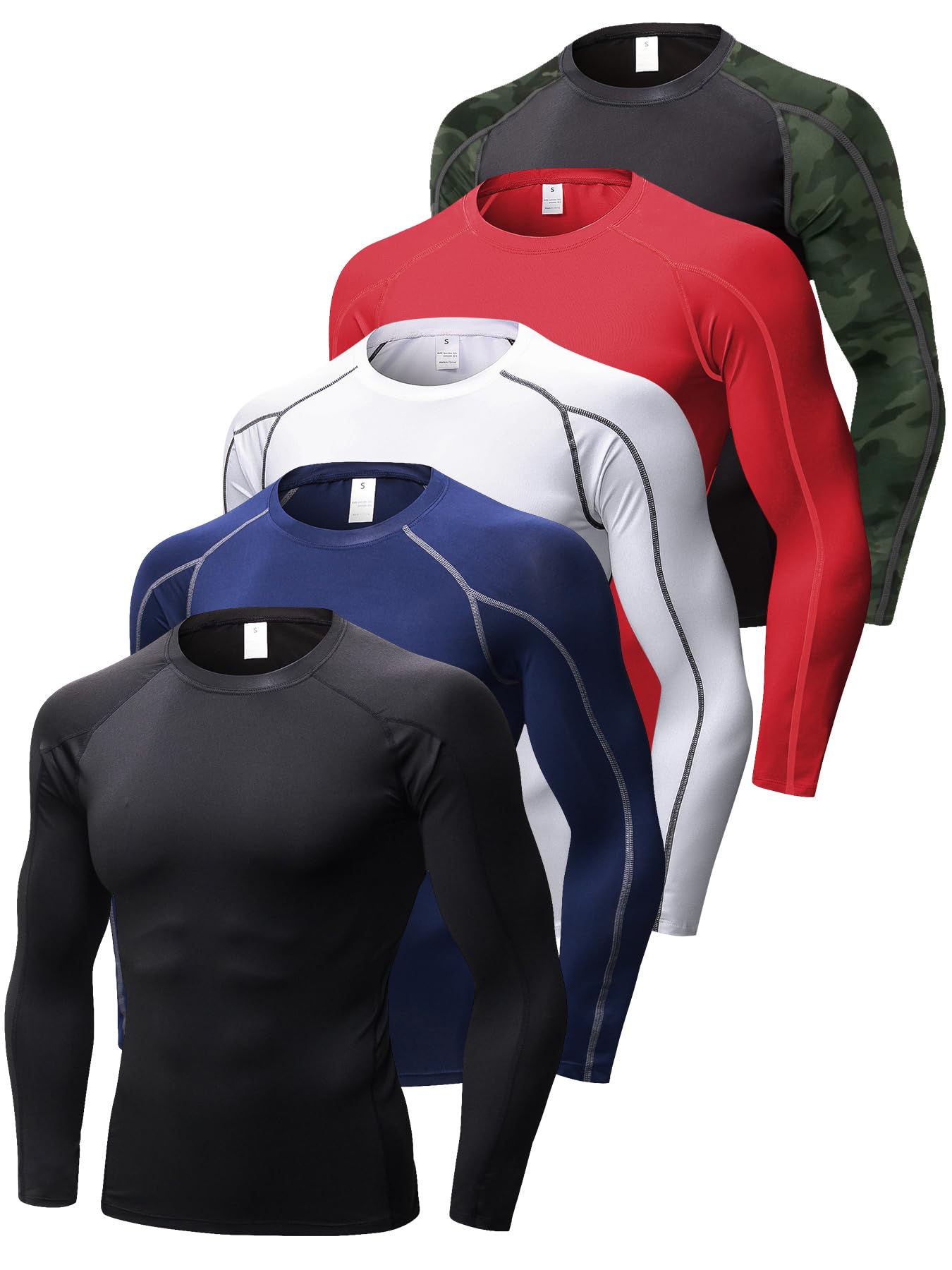 Sanke 5 Pack Compression Shirt