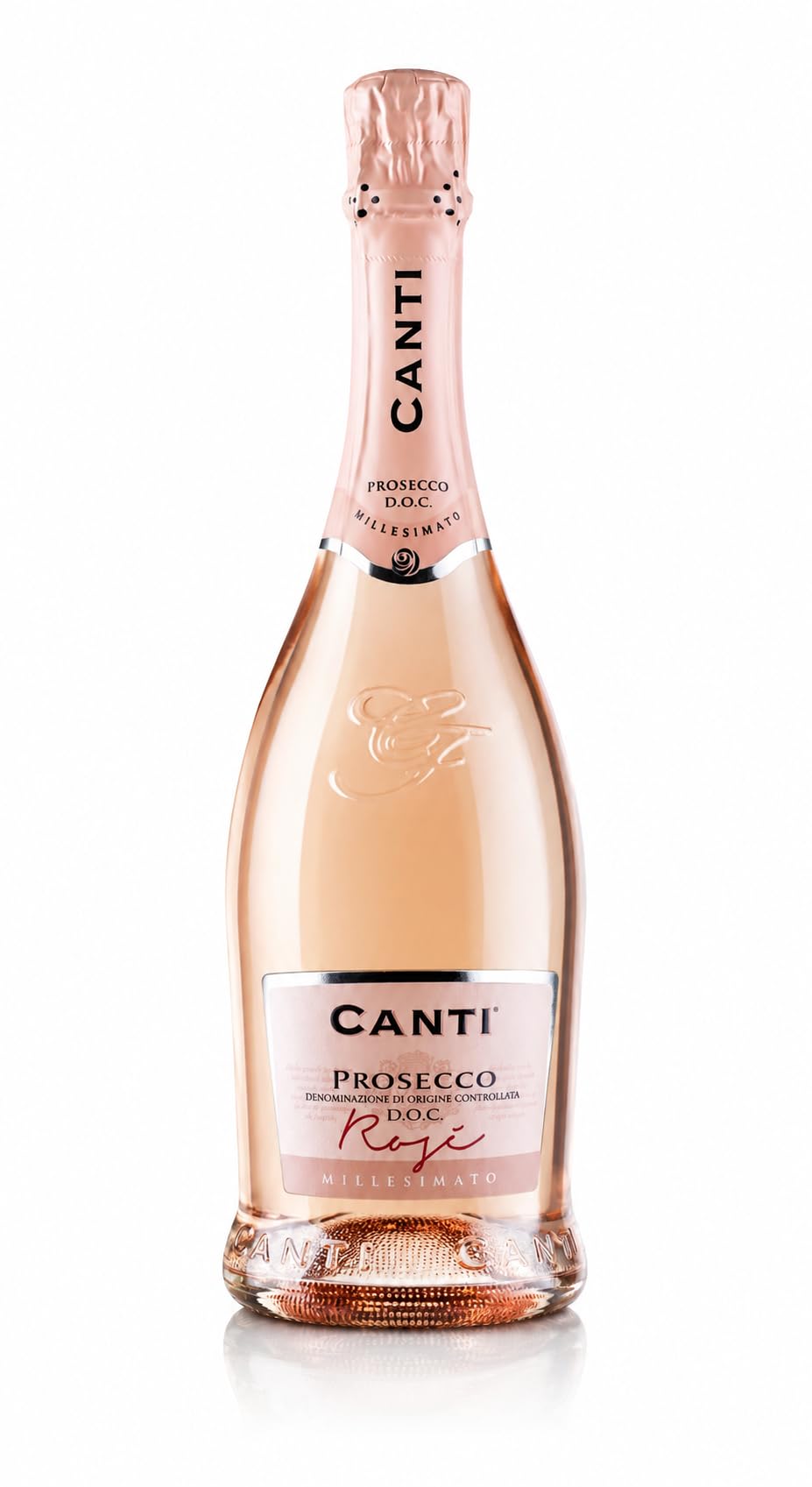 Canti Prosecco D.O.C. Rose Millesimato, Fresh and Sweet Taste, 750 ml