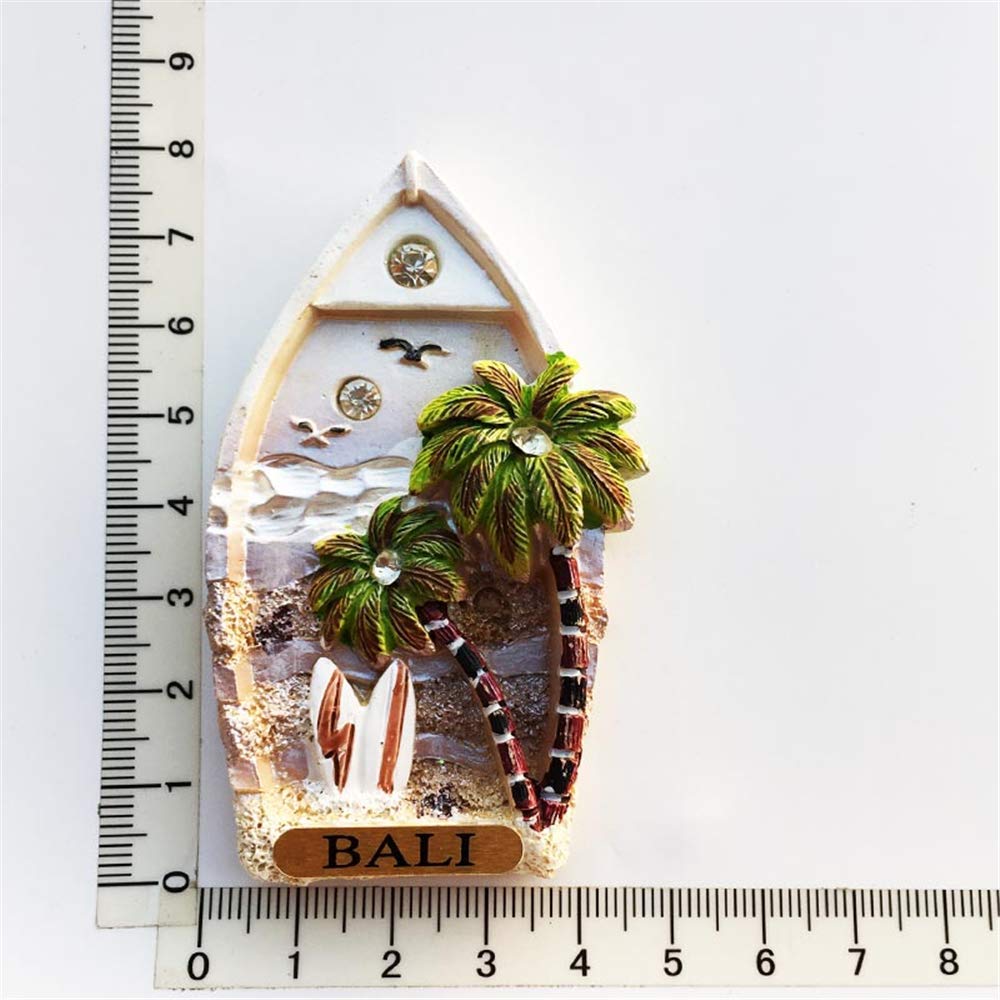 Magnete Frigo 3D Isola Di Bintan Indonesia: Souvenir In Cristallo Per Viaggiatori - 2