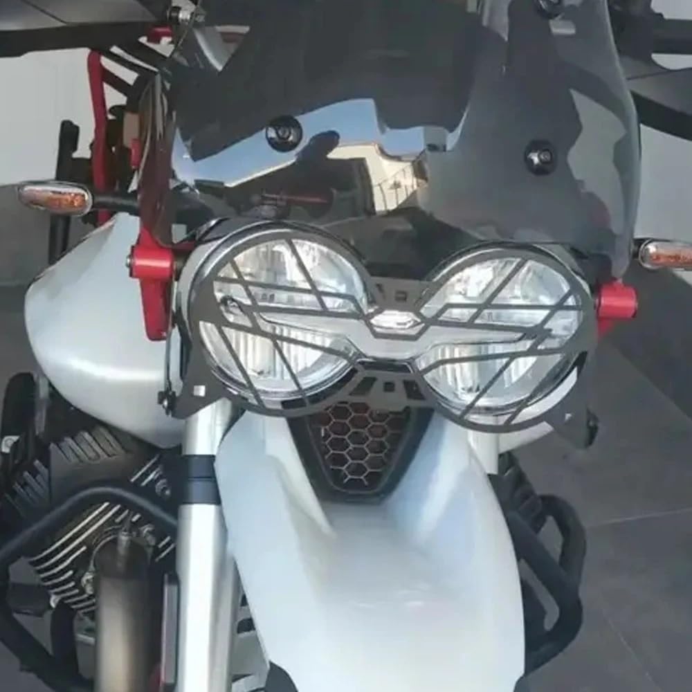 Schutzabdeckung Schutz Für Moto Gu&zzi V85TT V 85 TT 2019 2020 2021 2022 2023 2024 Motorrad Zubehör Scheinwerfer Schutz Grille Abdeckung v85