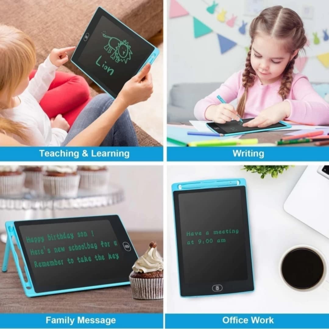 LCD Writing Board Slate Drawing Record Notes Digital Notepad with Pen Handwriting Pad Paperless Graphic Tablet for Kids at Home School, Writing Pads, Writing Tablet (Multicolor) 1