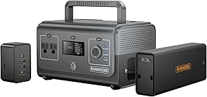 RUNHOOD RALLYE 600 MINI MAX ポータブル電源 324Wh/600W交換式