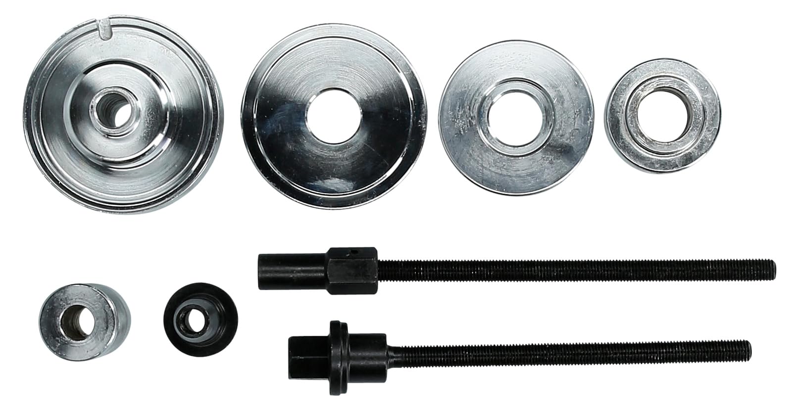 BRILLIANT TOOLS BT671800 Kit utensile silent block, per VW Polo 9N, 8 pz [Powered by KS TOOLS]