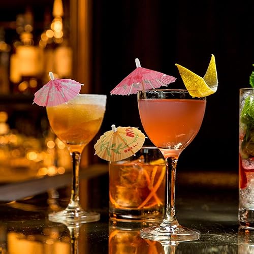 Miniatura 34 de 120 palillos de cóctel para aperitivos, palillos de cóctel para bebidas, palillos de dientes de bambú, palillos de dientes elegantes