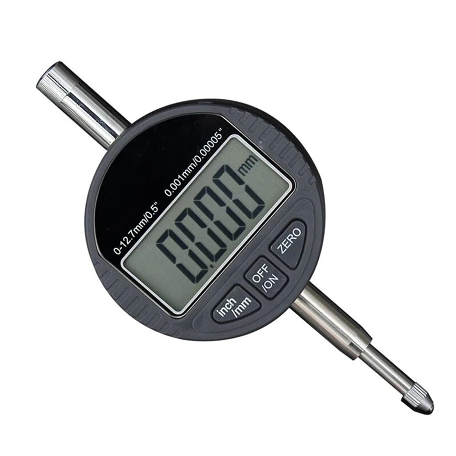 0.001mm Electronic Micrometer 0.00005" Digital Micrometer Metric/Inch Range 0-12.7mm/0.5" Dial Indicator Gauge Versatile Usage