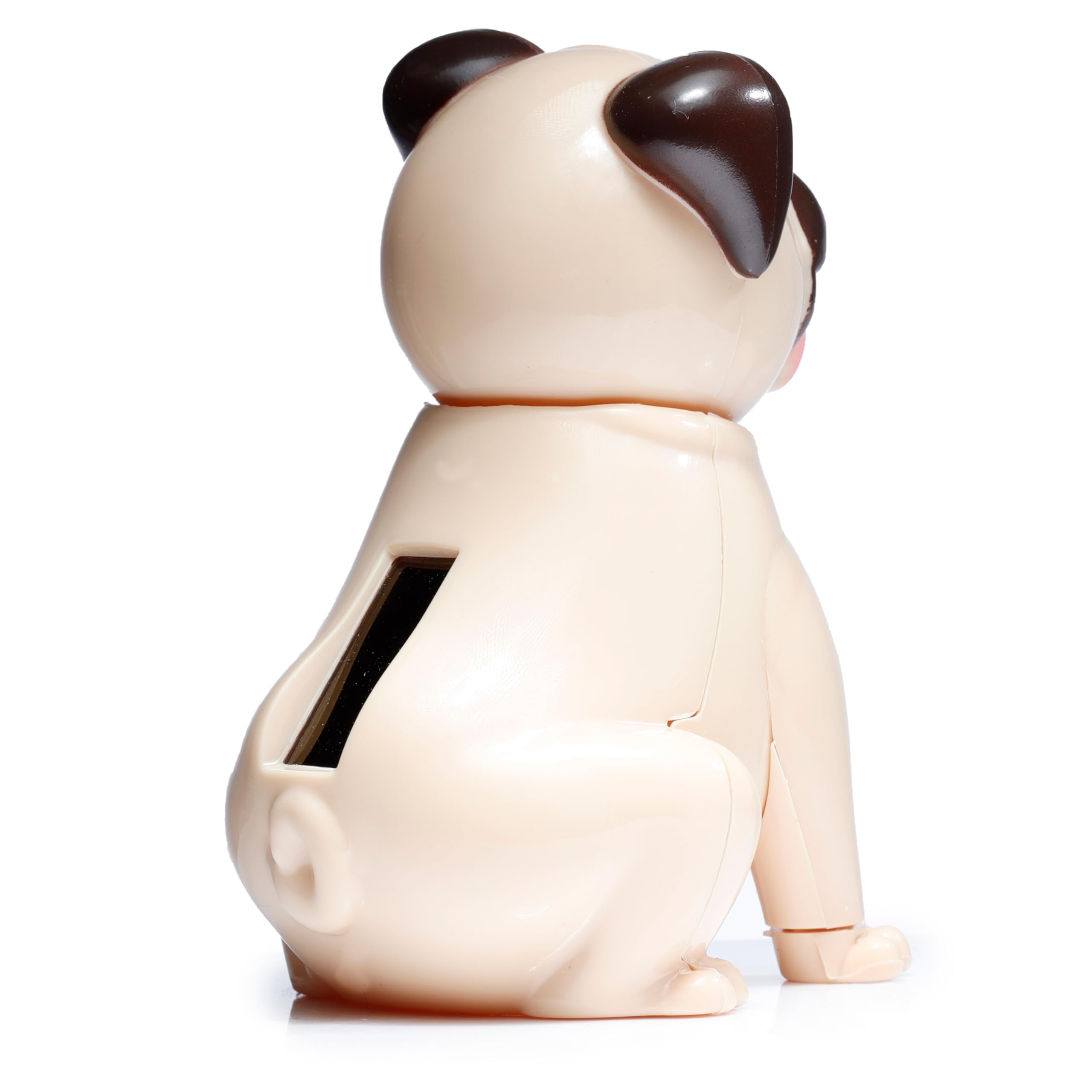 Puckator Mopps Pug Solar Pal, Home Office Table Desk Dashboard Car Decor Decoration, Gift Ideas - Image 3
