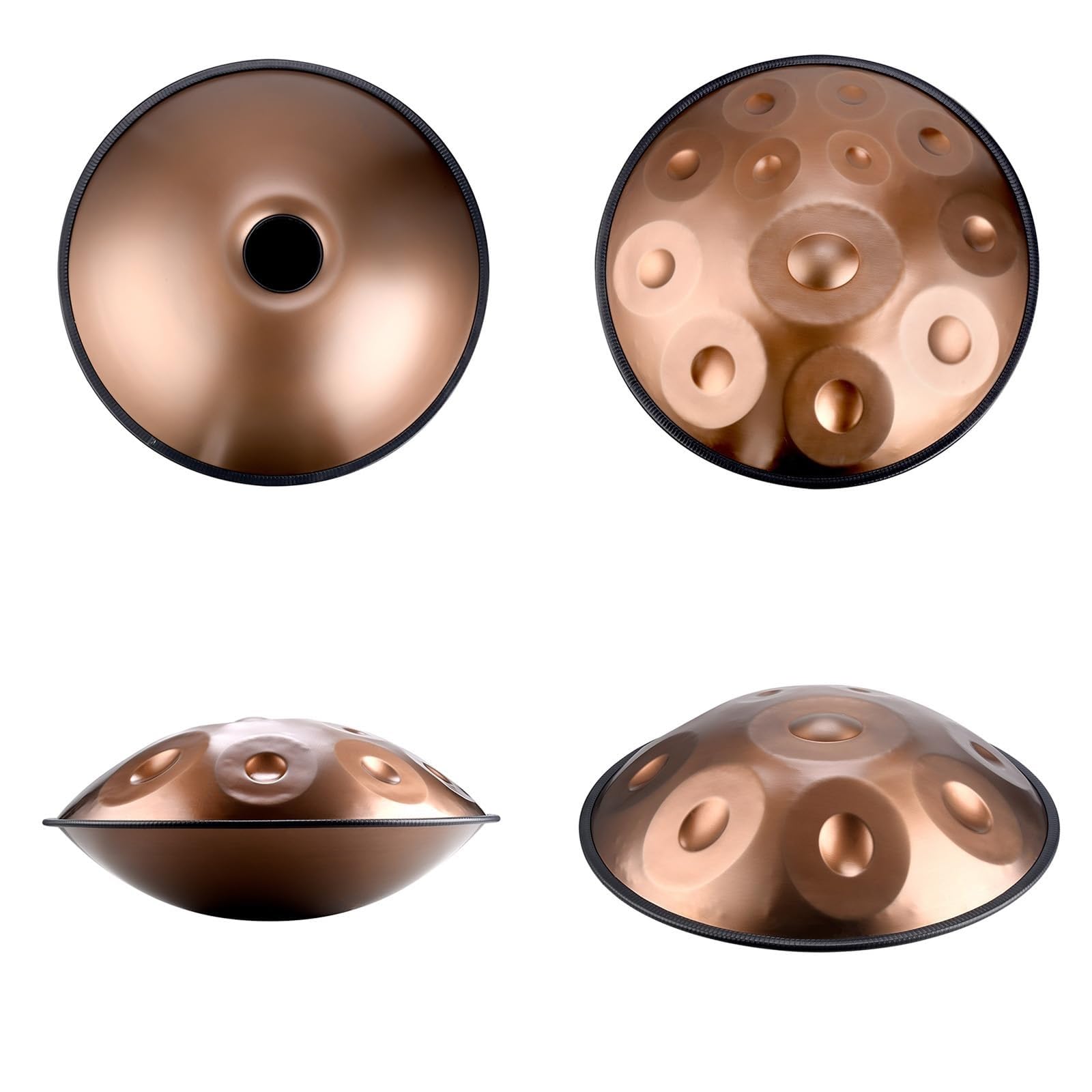 Amazon | ハンドパンドラム スチールハンドパン、9/10/12音ハンド