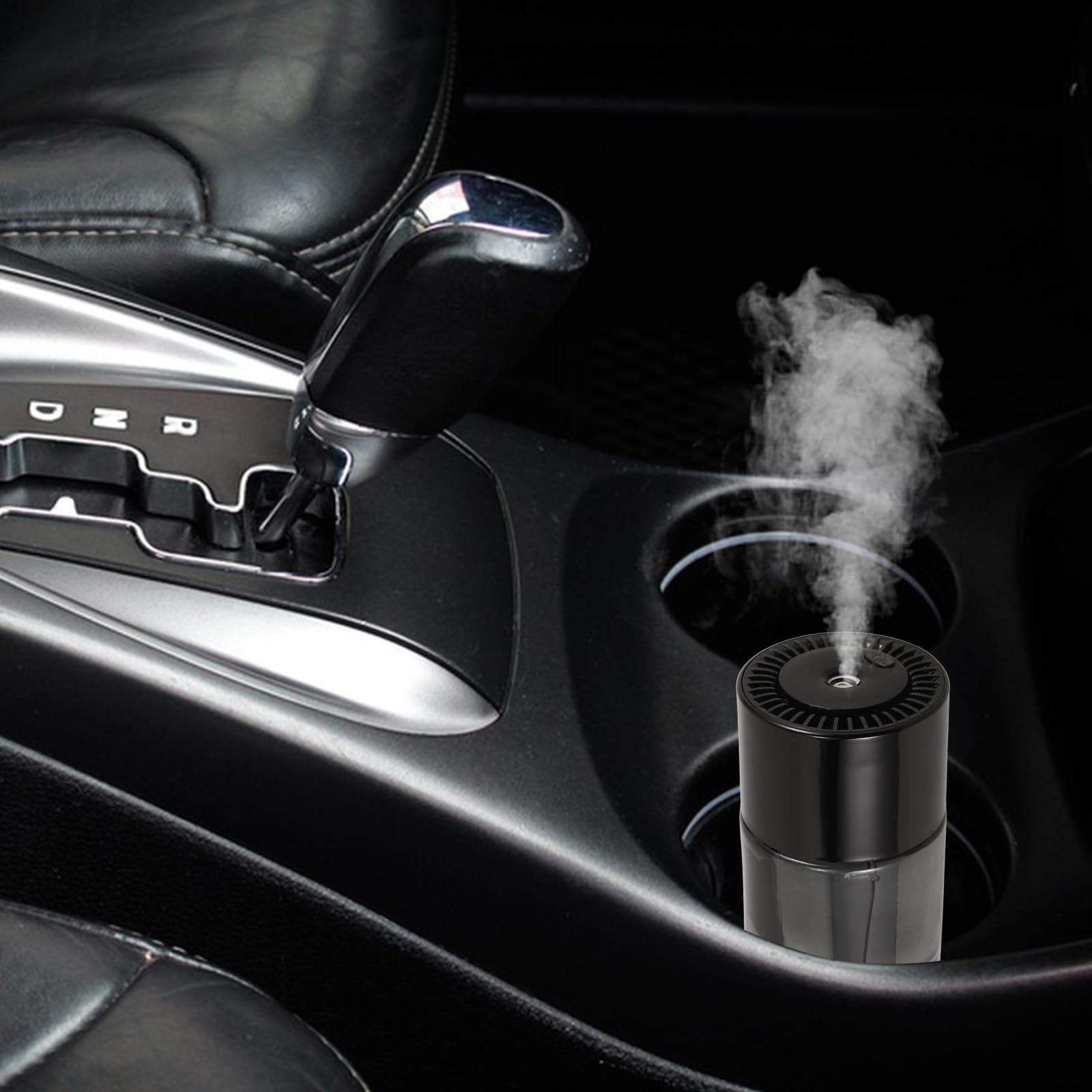 Ambientador Automático para Coche con Capacidad de 160ml, Difusor de Aceite Portátil de Plástico, Diseño Moderno y Distribución Continua de Fragancia para Verano