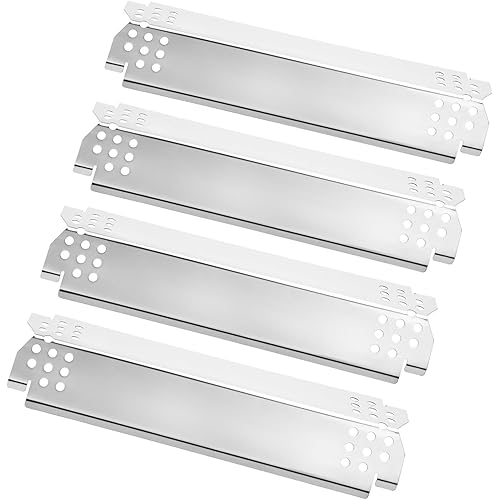 Grill Heat Plates Replacement Parts for Nexgrill, Stainless Steel Heat Tents for Home Depot Nexgrill 4 Burner Gas Grill, 14.6" Flame Cover Replacement Parts for Nexgrill 720-0830H